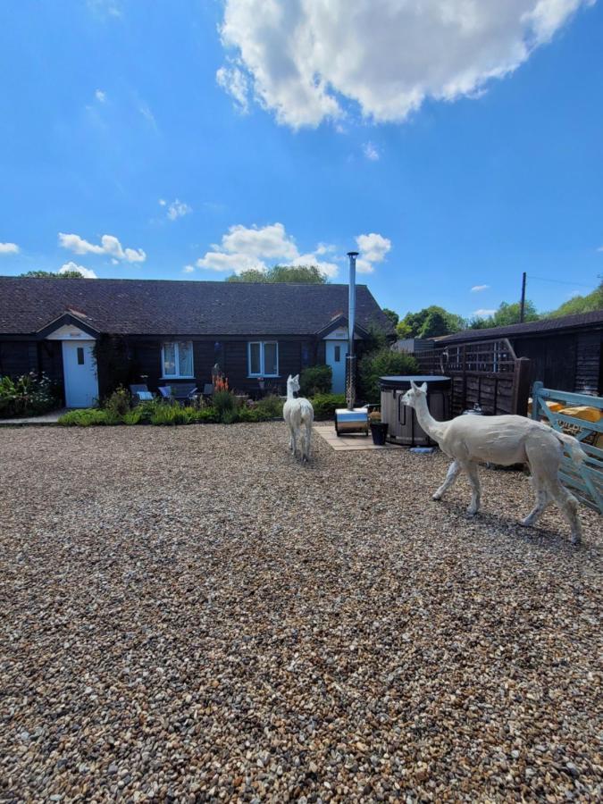 Birch Cottage With Private Wood Fire Hot Tub Harrietsham Exterior foto
